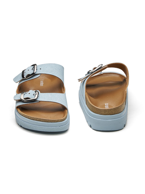 Women Dual Tone Open Toe Casual Sandals