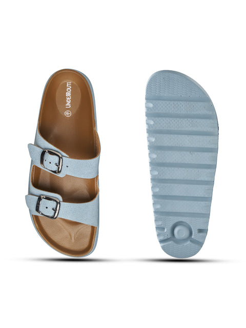 Women Dual Tone Open Toe Casual Sandals