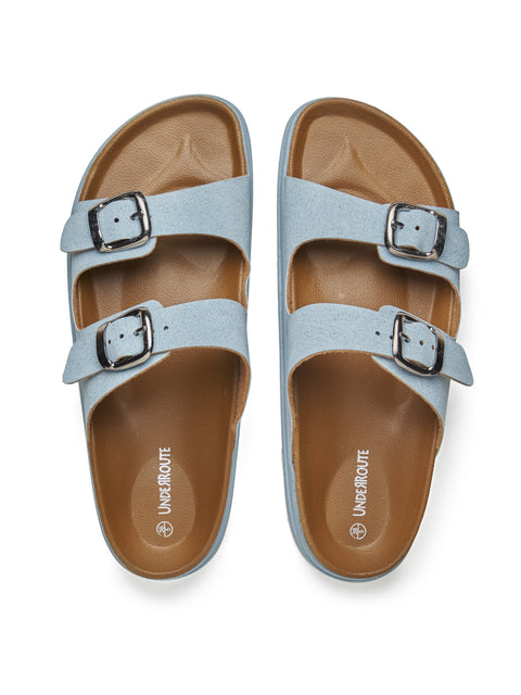 Women Dual Tone Open Toe Casual Sandals