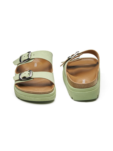 Women Dual Tone Open Toe Casual Sandals