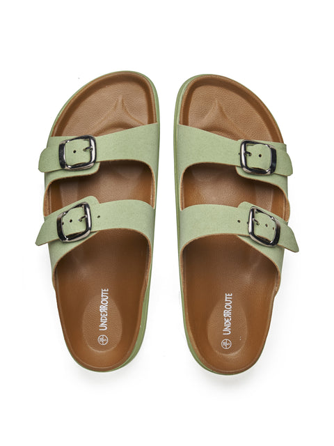 Women Dual Tone Open Toe Casual Sandals