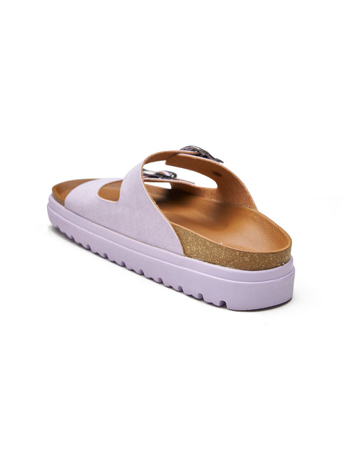 Women Dual Tone Open Toe Casual Sandals