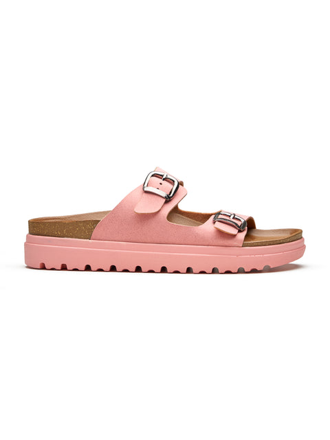 Women Dual Tone Open Toe Casual Sandals
