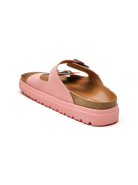 Women Dual Tone Open Toe Casual Sandals