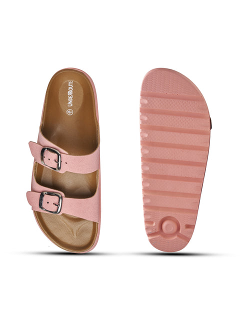 Women Dual Tone Open Toe Casual Sandals