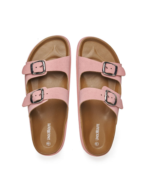 Women Dual Tone Open Toe Casual Sandals