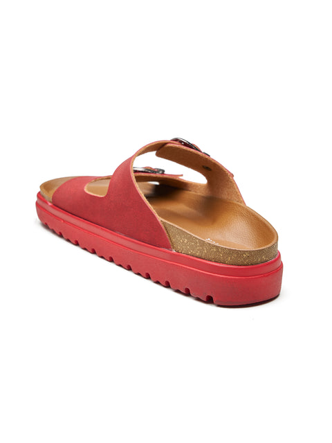 Women Dual Tone Open Toe Casual Sandals