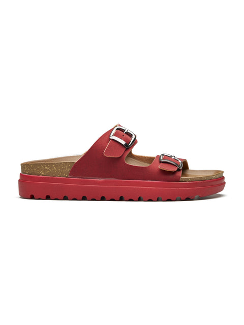 Women Dual Tone Open Toe Casual Sandals