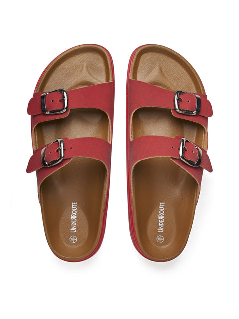Women Dual Tone Open Toe Casual Sandals