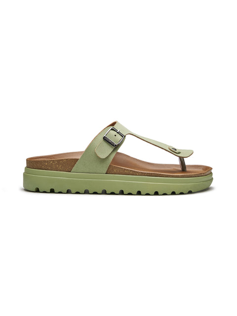 Women Dual Tone Casual Thong Sandals
