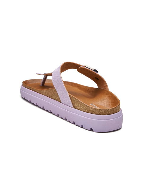 Women Dual Tone Casual Thong Sandals