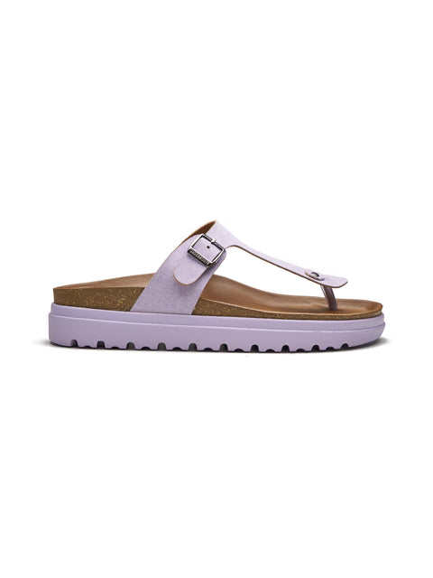 Women Dual Tone Casual Thong Sandals