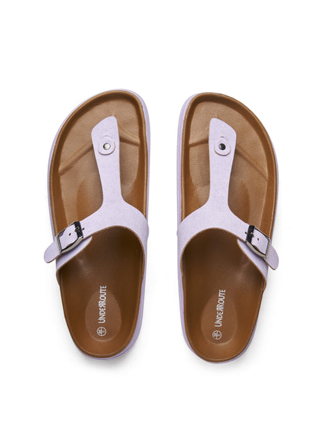 Women Dual Tone Casual Thong Sandals