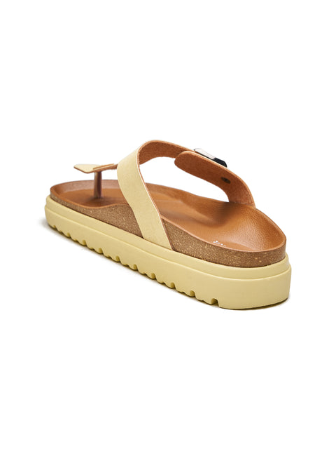 Women Dual Tone Casual Thong Sandals