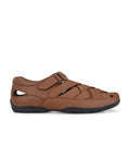 Underroute 63081 Men Casual Sandals | Tan Black Brown