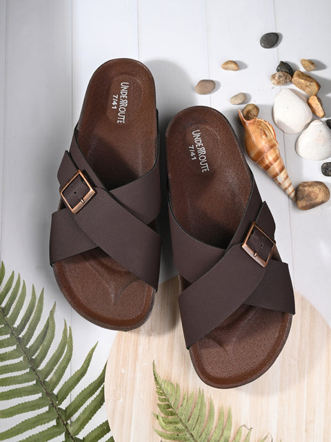 Men Casual Open Toe Cross Sandals