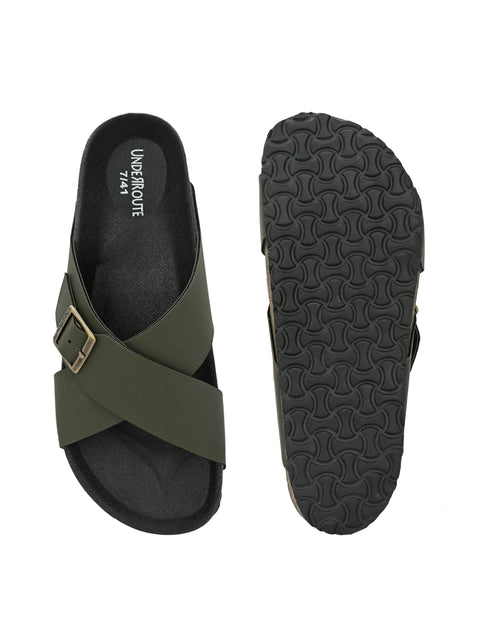 Men Casual Open Toe Cross Sandals