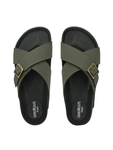 Men Casual Open Toe Cross Sandals
