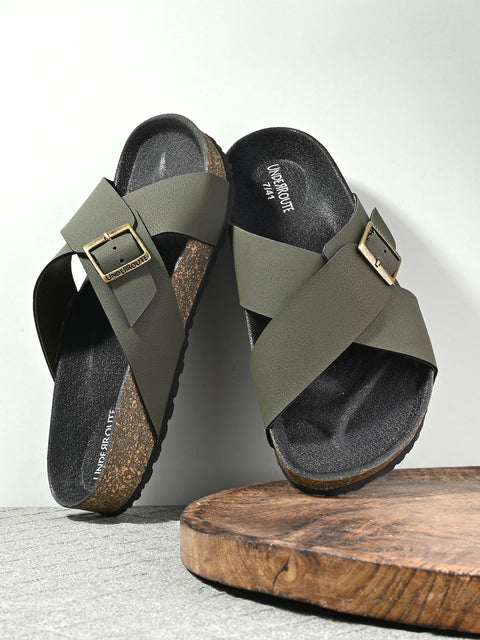 Men Casual Open Toe Cross Sandals