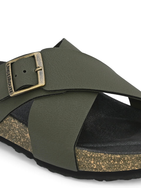 Men Casual Open Toe Cross Sandals
