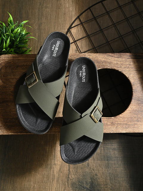 Men Casual Open Toe Cross Sandals