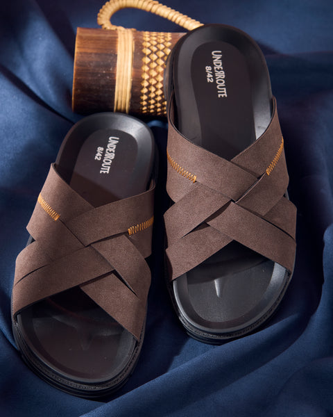 Men Casual Open Toe Cross Sandals