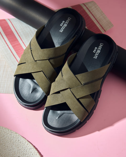 Men Casual Open Toe Cross Sandals