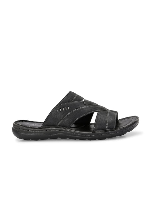 Underroute KA 02 Men Casual Sandal – Black & Tan