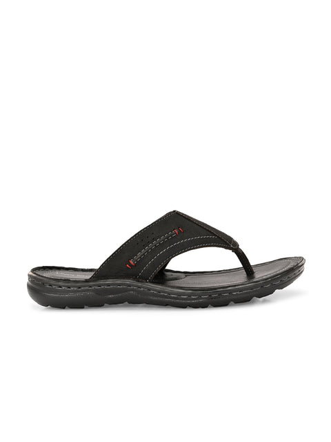 Underroute KA 04 Men Casual Sandal – Black, Camel & Red