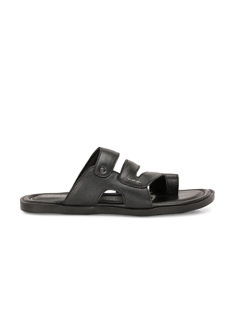 Underroute UR 13 Men's Casual Sandals – Cushioned, Black & Tan, Sizes 6–11