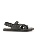 Underroute UR 18 Men's Casual Sandals – Lightweight, Black & Tan, Sizes 6–11