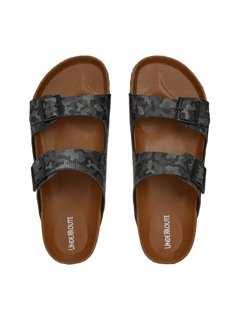 Men Casual Open Toe Camo Sandals