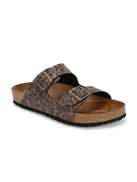 Men Casual Open Toe Camo Sandals