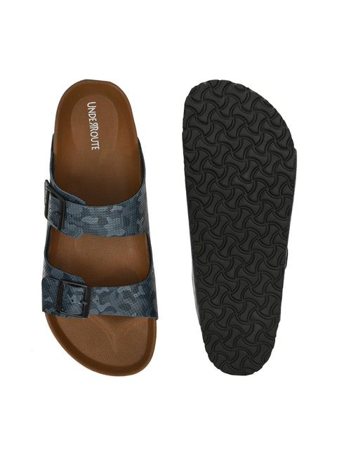 Men Casual Open Toe Camo Sandals