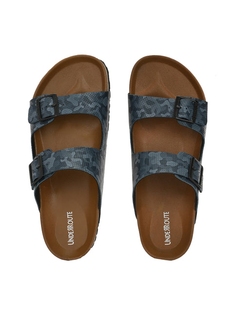 Men Casual Open Toe Camo Sandals
