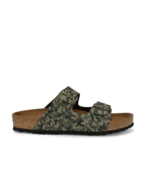 Men Casual Open Toe Camo Sandals