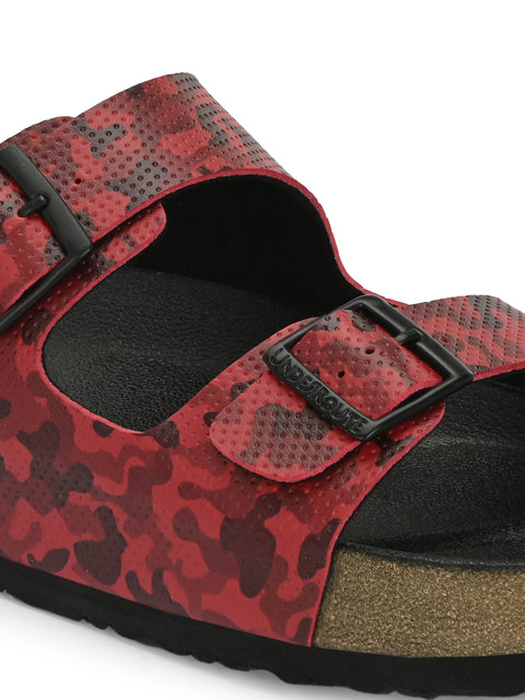 Men Casual Open Toe Camo Sandals