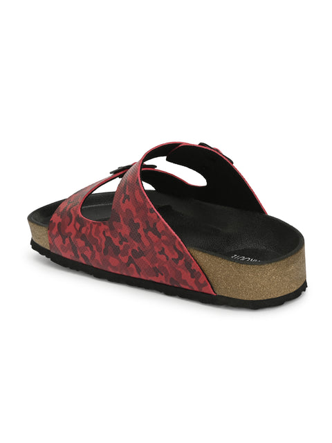 Men Casual Open Toe Camo Sandals