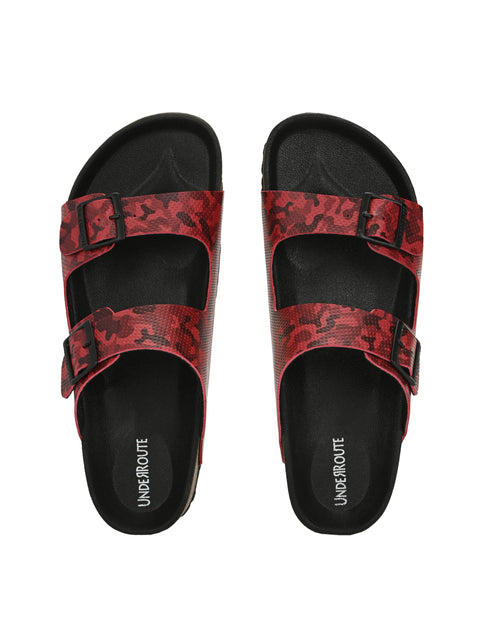 Men Casual Open Toe Camo Sandals