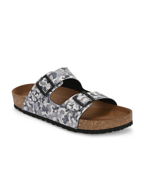 Men Casual Open Toe Camo Sandals