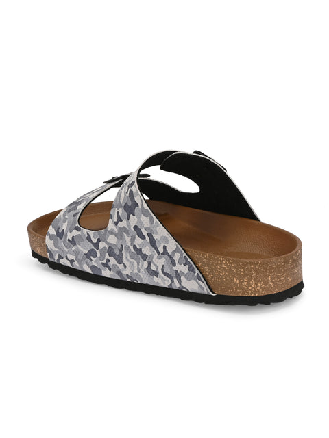 Men Casual Open Toe Camo Sandals