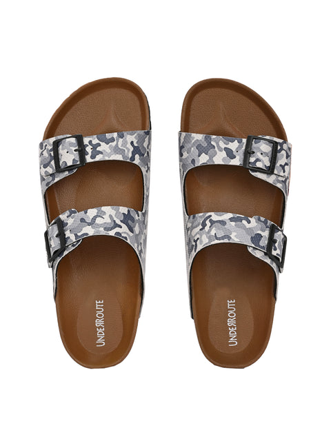 Men Casual Open Toe Camo Sandals