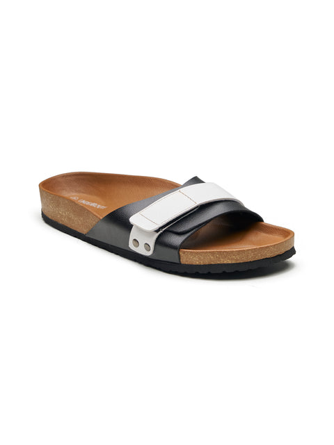 Women Casual Dual Color Open Toe Sandals