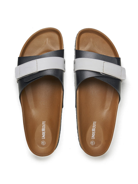 Women Casual Dual Color Open Toe Sandals