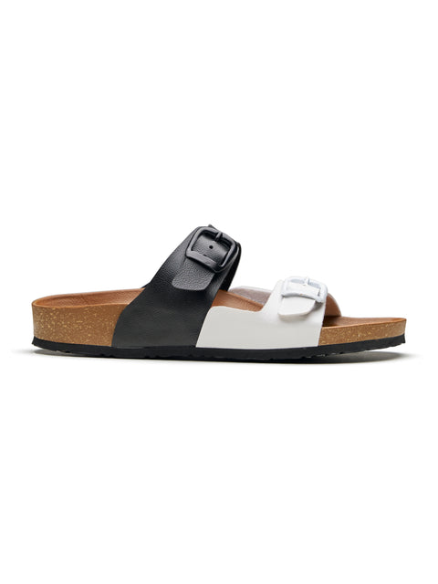 Women Casual Dual Color Open Toe Sandals