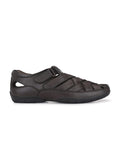 Underroute 64081 Men Casual Sandals | Brown Black Tan