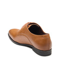 Underroute INV-01 Men's Formal Lace-Up Shoes - Tan detail