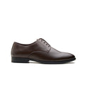 Underroute INV-02 Men's Formal Lace-Up Shoes - Brown back
