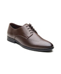 Underroute INV-02 Men's Formal Lace-Up Shoes - Brown side