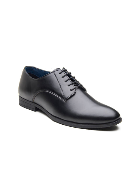 Underroute INV-01 Men's Formal Lace-Up Shoes - Black side
